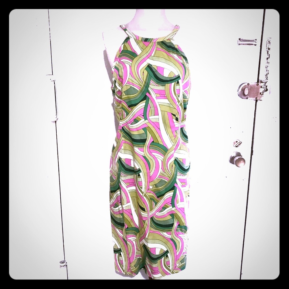 Nine West South Beach Vintage Dress size 10
